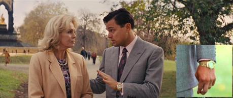 The Wolf of Wall Street: Glen Plaid Suit in London Jordan lays it all out for Aunt Emma, wearing a - so far - unidentified watch.