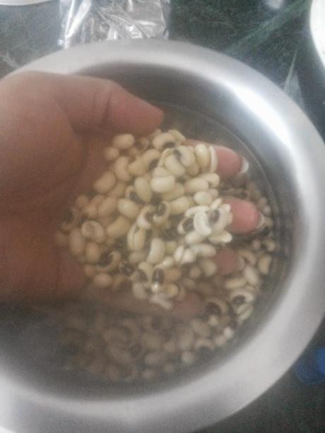 Black-Eyed Peas Salad -Lobia or Rongi Salad