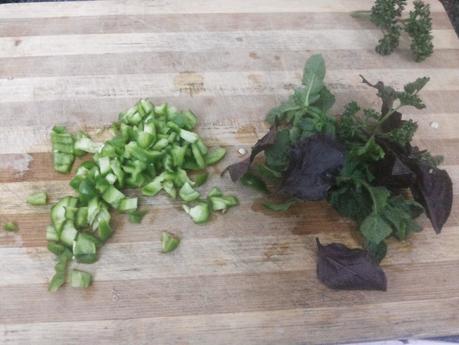 Black-Eyed Peas Salad -Lobia or Rongi Salad