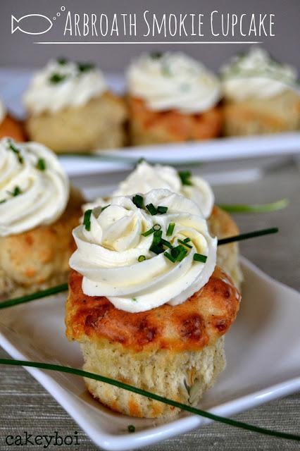 Arbroath Smokie Cupcakes