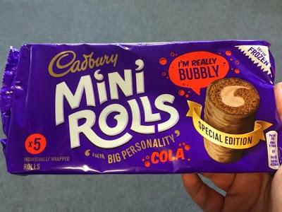 Today's Review: Cadbury Cola Mini Rolls