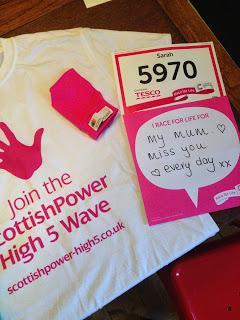 Charity: Race for Life 5K with Scottish Power