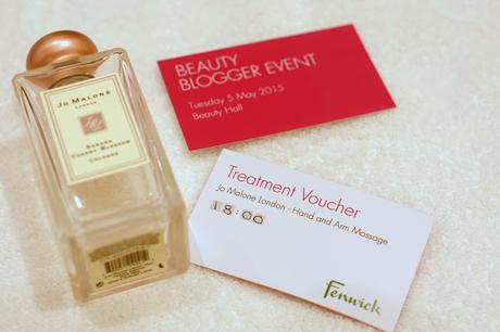 Hello Freckles #FenwickBeautyWeek Newcastle Jo Malone 