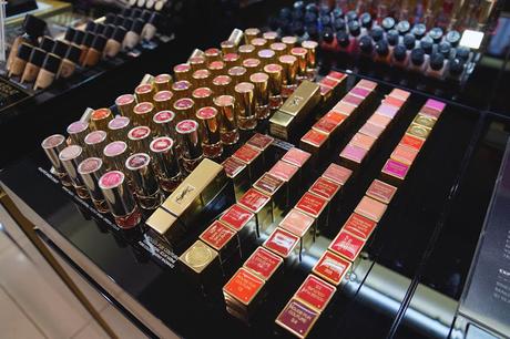 Hello Freckles #FenwickBeautyWeek YSL Lipsticks