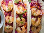 Chipotle Lemongrass Maple Shrimp Tacos