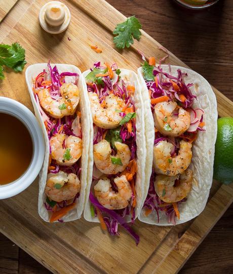 Chipotle Lemongrass Maple Shrimp Tacos-4