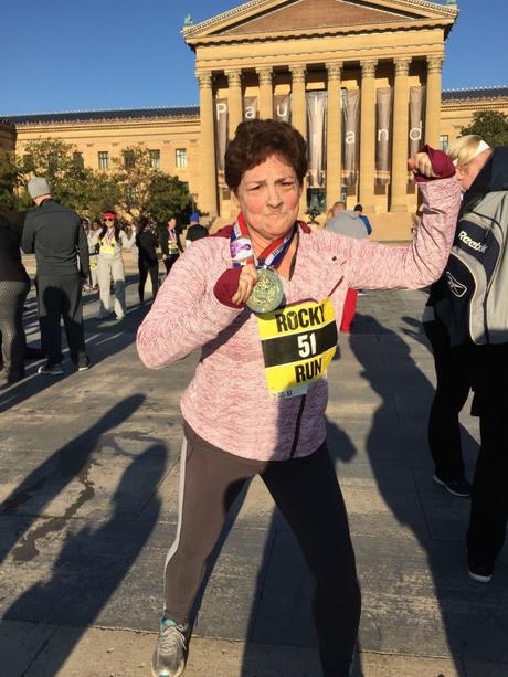 Mom at Rocky Balboa 5k #run #fitness