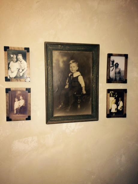 Grandparent Wall Gallery  - Preserving the Memories with Photos and Books