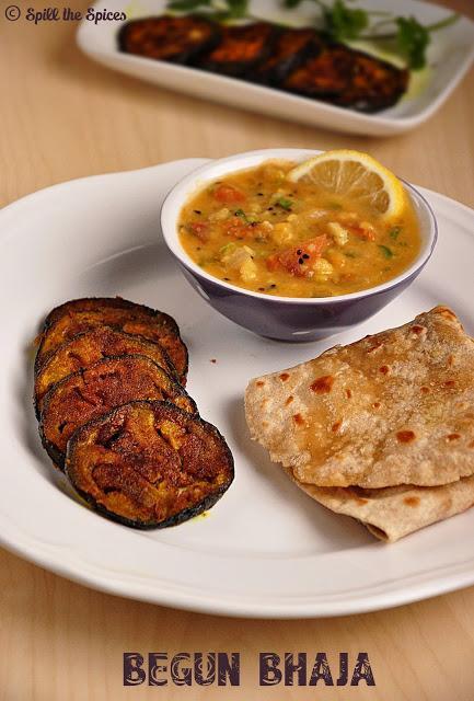Begun Bhaja | Bengali Eggplant Fry