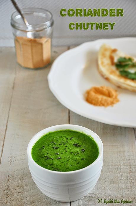 Coriander Chutney | Kothamalli Chutney