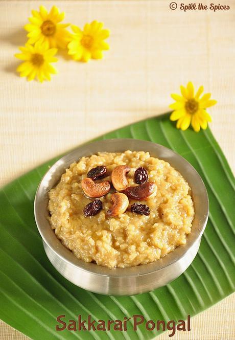 Sakkarai Pongal ~ Guestpost for Rafeeda of The Big Sweet Tooth