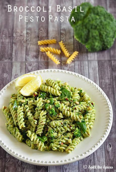 Broccoli Basil Pesto Pasta