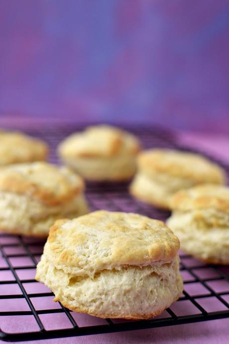 Shortcakes with Strawberry-Mango 