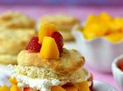 Shortcakes with Strawberry Mango