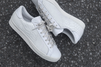 The Leopard Hid Its Stripes:  Adidas Consortium Rod Laver Vintage Sneaker