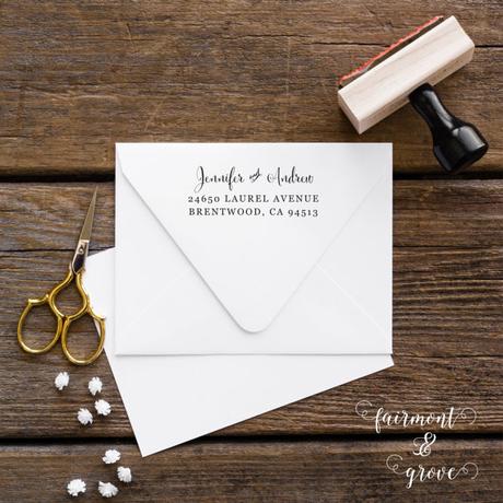 Post image for Fairmont & Grove Rubber Stamps Using Cantoni Font