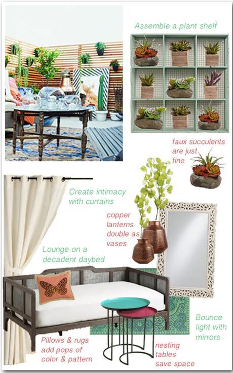 How to Create a Bohemian Style Patio