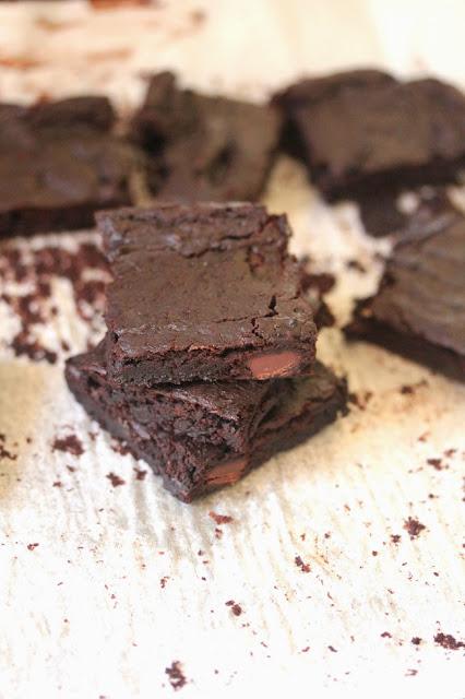 Black Bean Brownies featuring Cocozia Chocolate Coconut Water