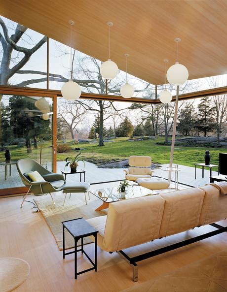 modern living room connecticut