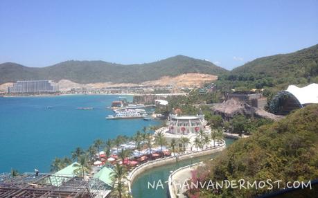 Cable Car Aerial View of Vinpearl Land