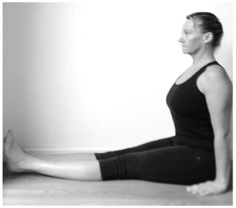 Dandasana or Staff Pose