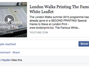 Famous White Leaflet from #London Walks