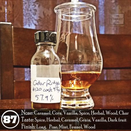 Cedar Ridge Iowa Bourbon Whiskey Review