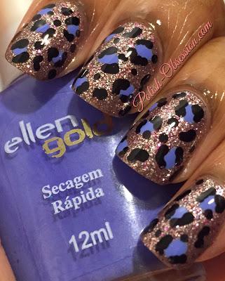 Glitter/Animal Print - 30 Days of Colour