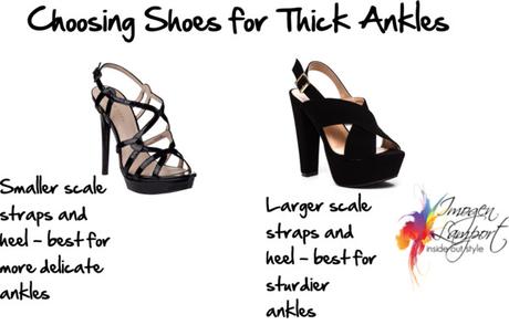 3 Top Tips to Choosing Shoes to Flatter a Thick Ankle