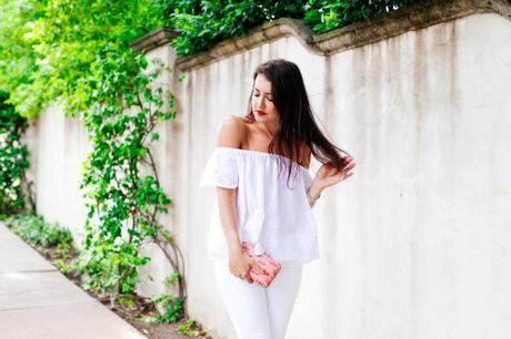 all white outfit