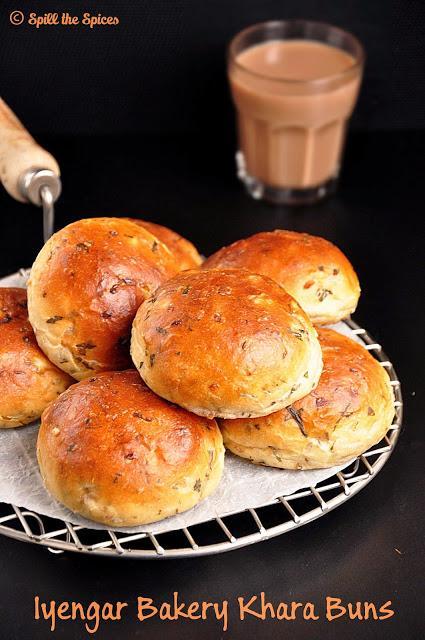 Iyengar Bakery Style Khara Buns