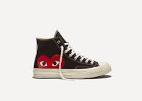 Commes and PLAY:  Converse X Commes Des Garçons PLAY Chuck Taylor All-Star 70