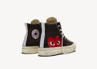 Commes and PLAY:  Converse X Commes Des Garçons PLAY Chuck Taylor All-Star 70