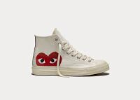 Commes and PLAY:  Converse X Commes Des Garçons PLAY Chuck Taylor All-Star 70