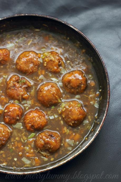 Veg Manchurian (dry and with gravy): Indo Chinese: Street Food