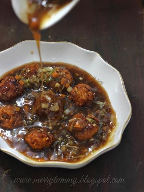 Veg Manchurian (dry and with gravy): Indo Chinese: Street Food