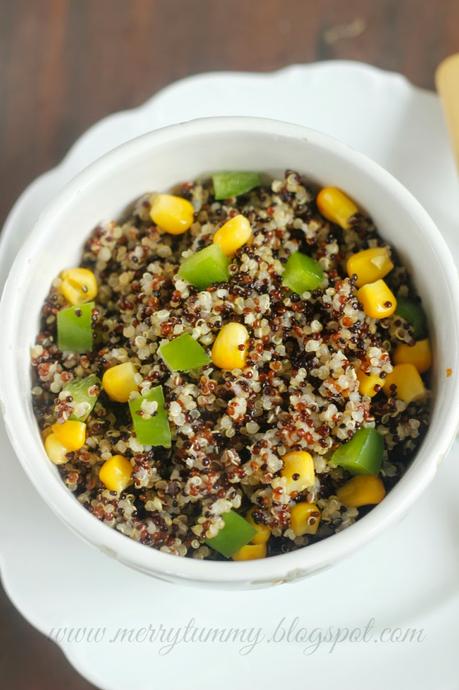 Mixed Quinoa Salad Served In Taco Shells: Quinola Mothergrain Review