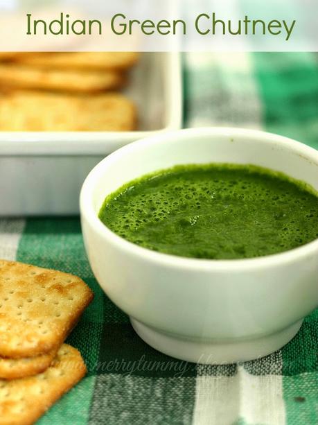 Hari Chutney: Green Chutney: Coriander Chutney: Indian Chuteny For Chaats