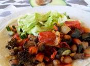 Roasted Vegetable Chickpea Tacos