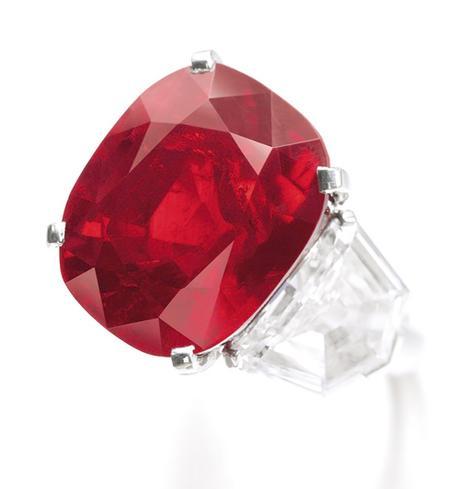 25.59-carat 'Sunrise Ruby' Sets New World Auction Records at Sotheby's Geneva