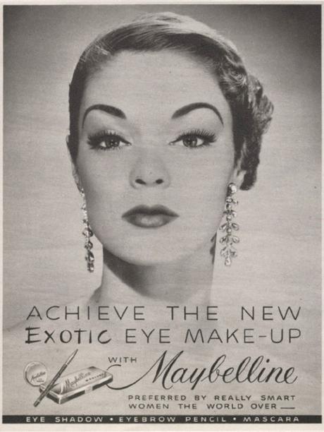 Ad from 1950. Photo: Maybelline
