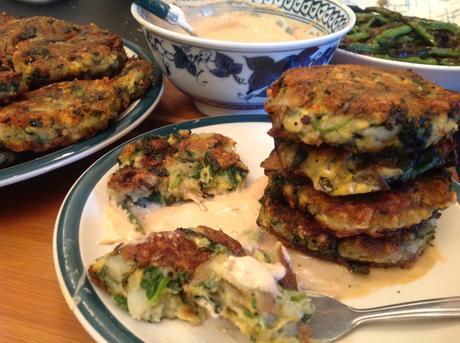 Potato Spinach Fritters with Daiya (34)