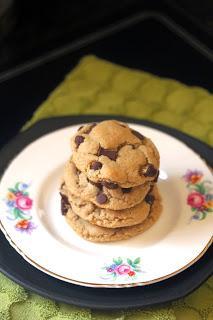 Our BEST Vegan Chocolate Chip Peanut Butter Cookies