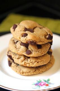 Our BEST Vegan Chocolate Chip Peanut Butter Cookies