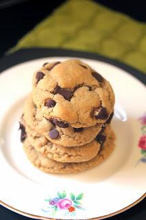 Our BEST Vegan Chocolate Chip Peanut Butter Cookies