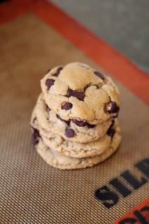 Our BEST Vegan Chocolate Chip Peanut Butter Cookies