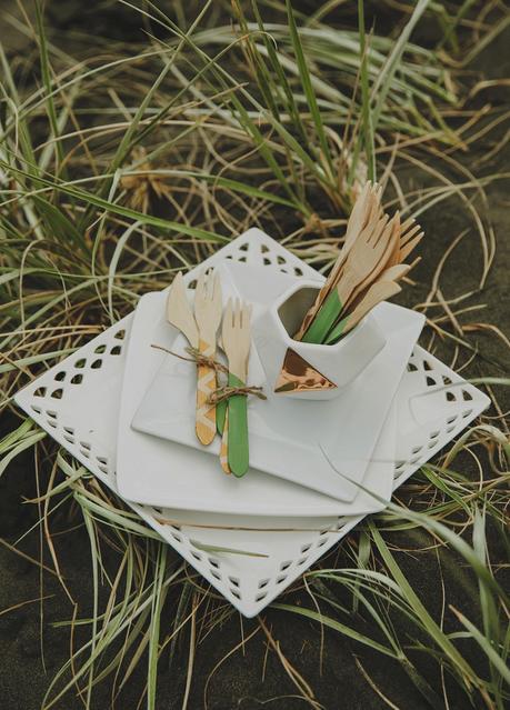 A Seaside Picnic Love Story . Modern Wedding Inspiration For The Unique Couple