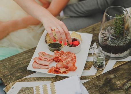 A Seaside Picnic Love Story . Modern Wedding Inspiration For The Unique Couple