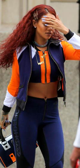 Rihanna Out And About In NYC