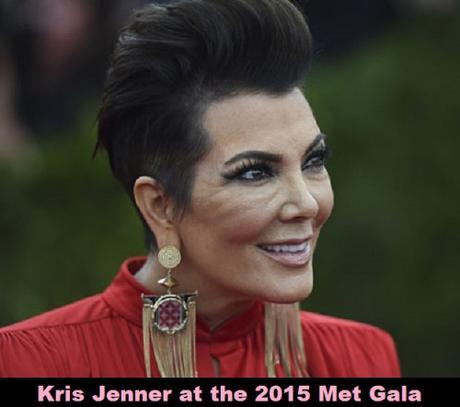Kris Jenner at the 2015 Met Gala